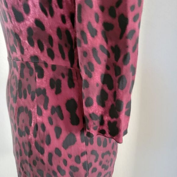 DOLCE & GABBANA signature silk leopard mini dress size 4-6 40-42 - Picture 6 of 14